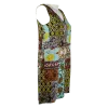 Robe Courte en Viscose "Mosaïque Bohème"