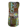 Robe Courte en Viscose "Mosaïque Bohème"