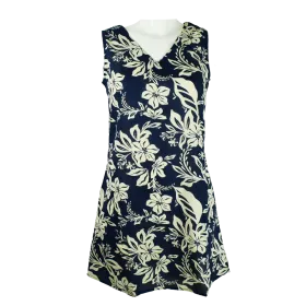 Robe Courte en Viscose "Nuit de Jasmin"