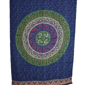 Paréos Mandalas Bleu PA26/03