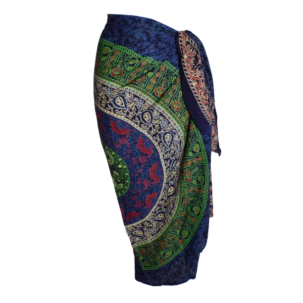 Paréos Mandalas Bleu PA26/03