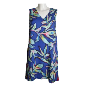 Robe Courte en Viscose "Jardin d'Été"