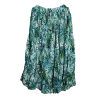 Jupe Longue en Voile Froissé "Aquarelle d'Orient"
