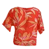Top en Viscose "Jardin des Sens" - Motif Floral - S au XL