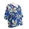 Top en Viscose "Jardin des Sens" - Motif Floral - S au XL
