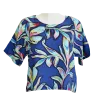 Top en Viscose "Jardin des Sens" - Motif Floral - S au XL