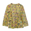 Chemisier Artisanal en Coton Indien "Jardin des Merveilles" - Bloc Imprimé