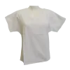 Top Uni Stonewashed - Blanc et Aqua - S au XXL