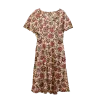 Robe Midi Viscose "Fleurs d'Orient"