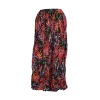 Jupe Longue en Voile Froissé "Aquarelle d'Orient"
