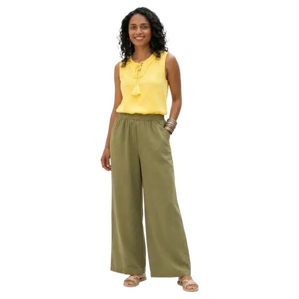 Top en Voile de Coton "Éclat Bohème" - Macramé et Pompons -