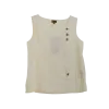 Top Débardeur Lin & Viscose "Douceur d'Été" - Boutons Coco -