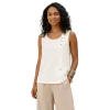 Top Débardeur Lin & Viscose "Douceur d'Été" - Boutons Coco -