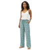 Pantalon en Coton Imprimé Graphique "Mosaïque Mandalas"