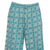 Pantalon en Coton Imprimé Graphique "Mosaïque Mandalas"