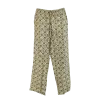 Pantalon en Coton Imprimé Graphique "Mosaïque Mandalas"
