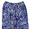 Pantalon Large en Viscose "Estampe Marine" - Imprimé Graphique