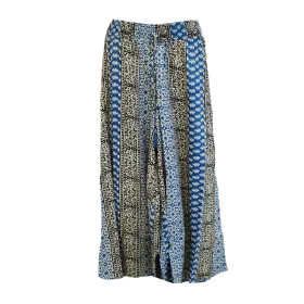 Pantalon Large en Coton "Odyssée Graphique" - Esprit Ethnique -
