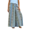 Pantalon Large en Coton "Odyssée Graphique" - Esprit Ethnique -