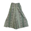 Pantalon Large en Coton "Odyssée Graphique" - Esprit Ethnique -