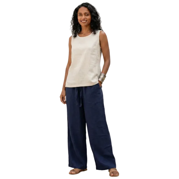 Pantalon Coupe Mixte Coton Artisanal du Népal "Le Nomade"