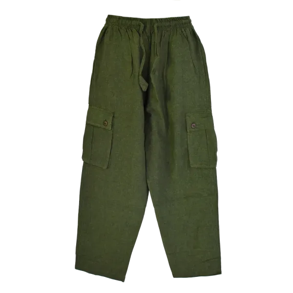 Pantalon Homme Coton Artisanal du Népal "L'Aventurier"