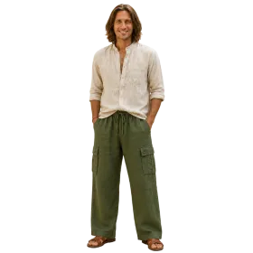 Pantalon Homme Coton Artisanal du Népal "L'Aventurier"