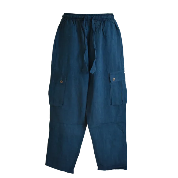 Pantalon Homme Coton Artisanal du Népal "L'Aventurier"