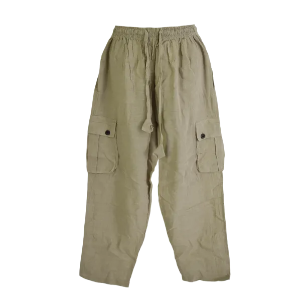 Pantalon Homme Coton Artisanal du Népal "L'Aventurier"
