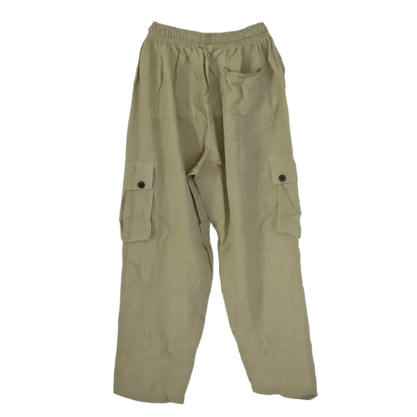 Pantalon Homme Coton Artisanal du Népal "L'Aventurier"