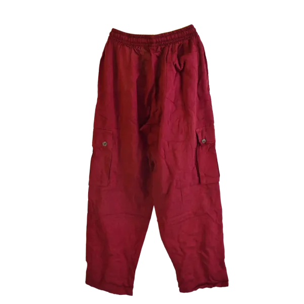 Pantalon Homme Coton Artisanal du Népal "L'Aventurier"
