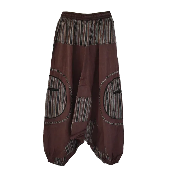 Sarouel Mixte Coton Artisanal du Népal "L'Alchimiste" - S/M et L/XL