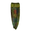 Sarouel Gufa Patch Délavé Vert - Coton Léger Artisanal -