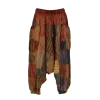 Sarouel Gufa Patch Délavé Multicolore - Coton Léger Artisanal