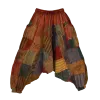 Sarouel Gufa Patch Délavé Multicolore - Coton Léger Artisanal