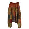Sarouel Gufa Patch Délavé Multicolore - Coton Léger Artisanal