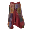 Sarouel Mixte Patchwork Coton Délavé « Block Print »