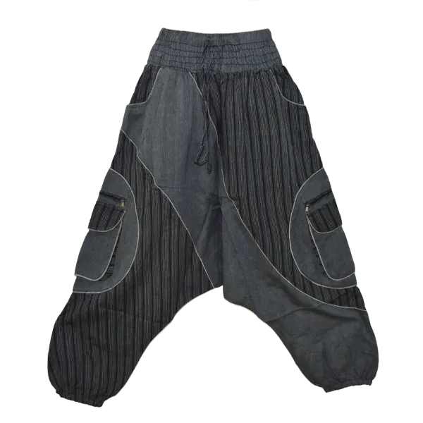 Sarouel Mixte Coton Léger à Smocks « Himalaya Nomade »