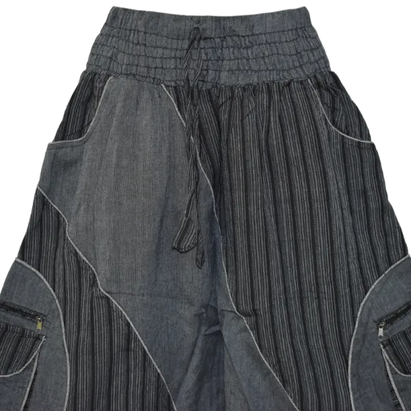 Sarouel Mixte Coton Léger à Smocks « Himalaya Nomade »