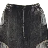 Pantalon Bouffant Tie-Dye « Spirale Sauvage » - Coton Délavé