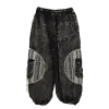 Pantalon Bouffant Tie-Dye « Spirale Sauvage » - Coton Délavé