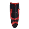 Sarouel Mixte Coton Artisanal Deux Tons « Tao Zen » Noir & Rouge