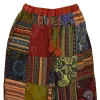Pantalon Coton Épais Patchwork « Puranta » Multicolore