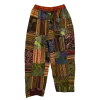 Pantalon Coton Épais Patchwork « Puranta » Multicolore