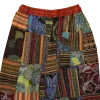 Pantalon Coton Épais Patchwork « Puranta » Multicolore