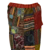 Pantalon Coton Épais Patchwork « Puranta » Multicolore