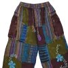 Pantalon Bouffant Femme Coton Délavé « Flore Bohème »