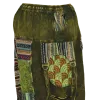 Pantalon Bouffant Unisexe Coton Épais Délavé « Himalaya Cargo » Vert Olive