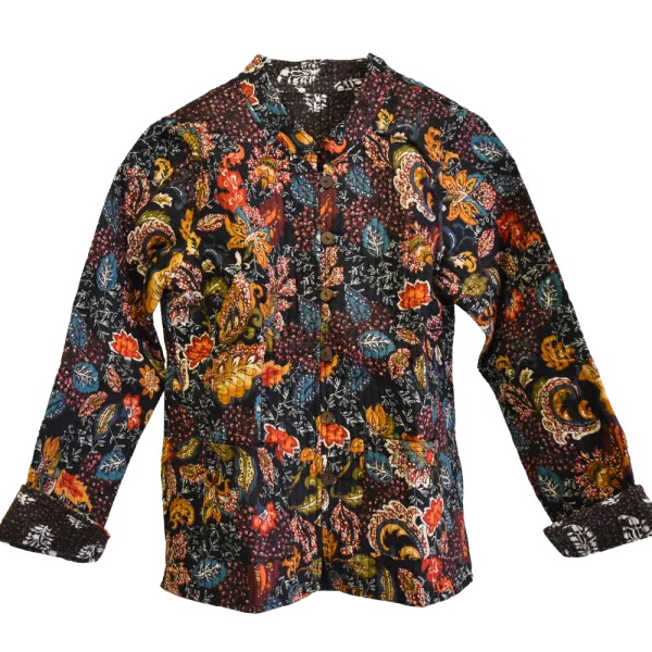 Veste Réversible Femme en Coton Matelassé