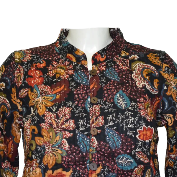 Veste Réversible Femme en Coton Matelassé